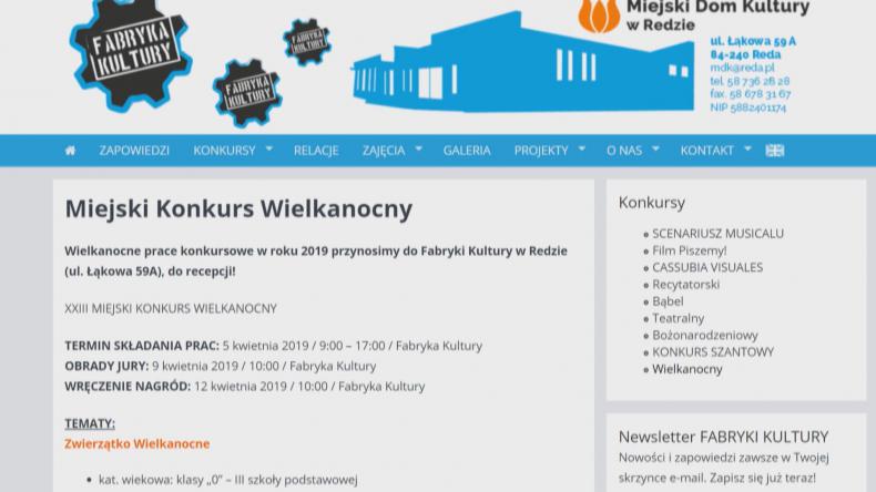 Fabryka Kultury zaprasza do udziału w konkursie wielkanocnym