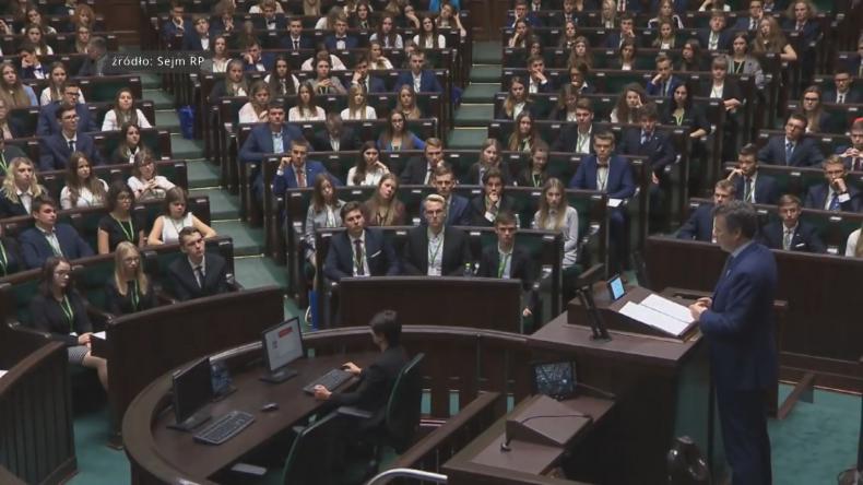 Uczniowie Elektryka zasiądą w sejmowych ławach