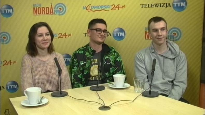 Weronika Jóźwiak, Piotr Chodoła i Mateusz Kusiak