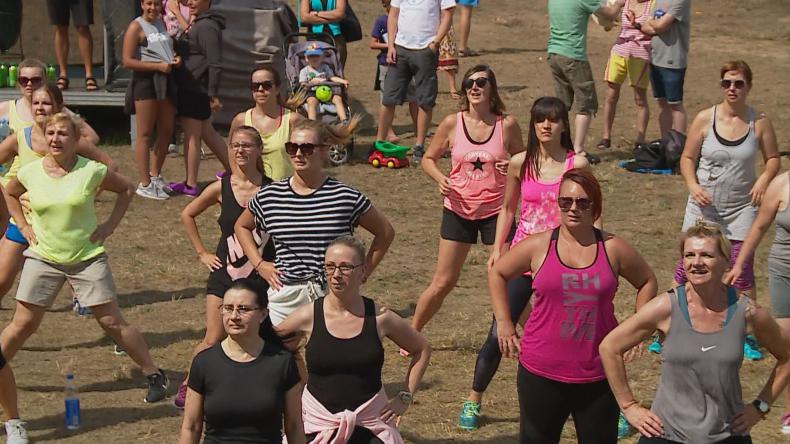 We Władysławowie ćwiczyli w rytmie zumby