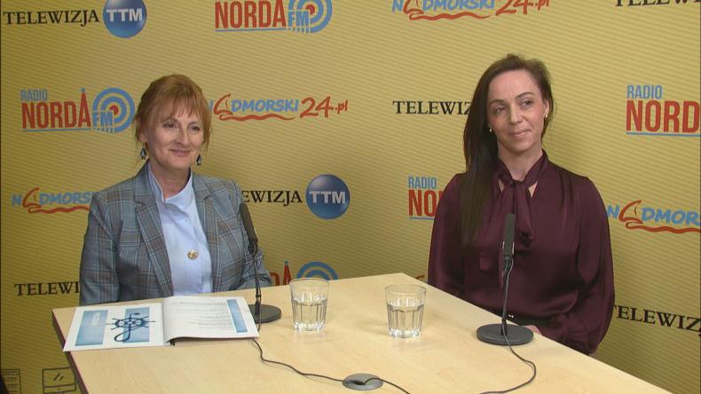 Jolanta Rożyńska i Anna Pobłocka