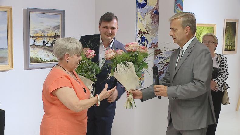 Wernisaż wystawy malarskiej Jadwigi Namyślak