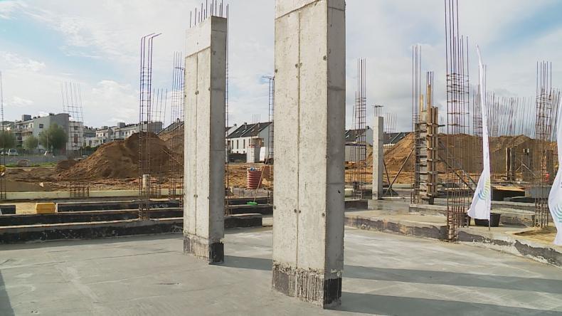 Kamień węgielny pod przedszkole w Pogórzu wmurowany