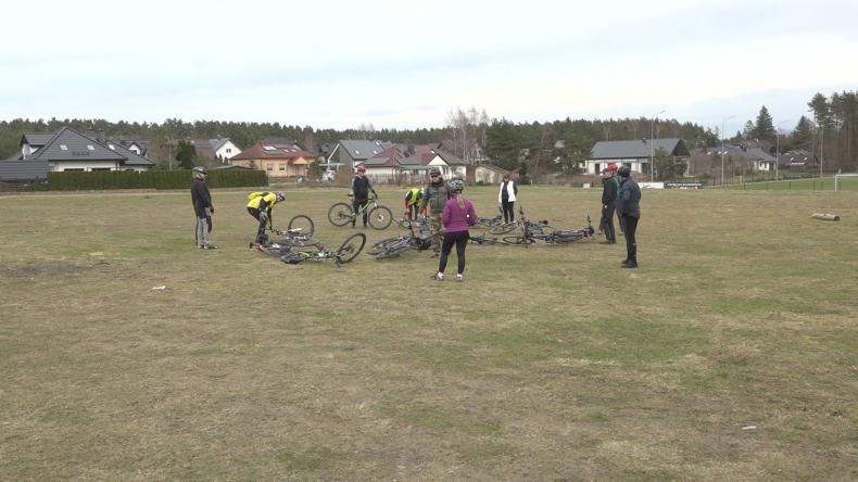 Charytatywny rajd rowerowy w Kębłowie