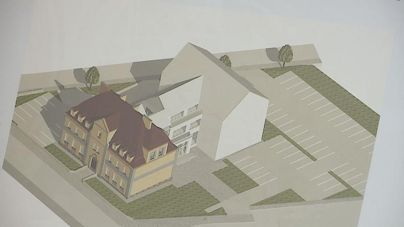 Redzki urząd przed rozbudową. Będzie nowoczesny.