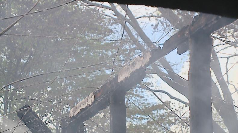 Pożar w Redzie. Palił się pustostan