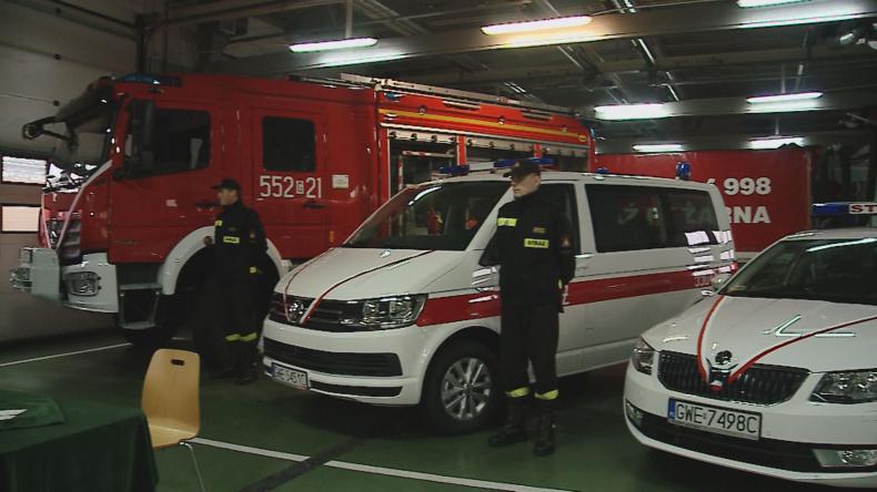 Wozy strażackie za 1,3 mln zł zasiliły PSP w Wejherowie