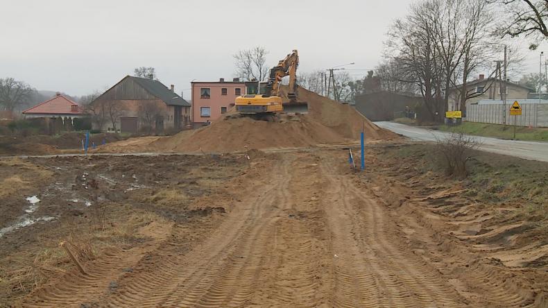 Ruszyły prace drogowe między Rybnem a Rybską Karczmą