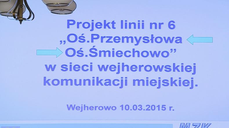 Konferencja o projekcie autobusowej linii nr 6 w Wejherowie