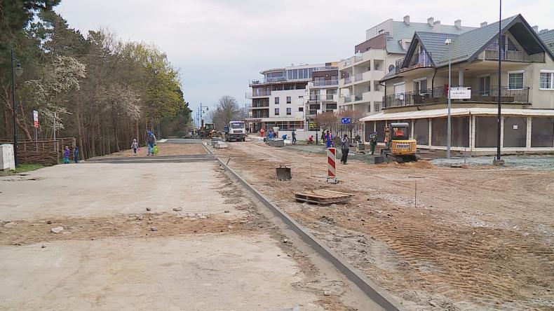Trwa przebudowa ulicy Hryniewieckiego