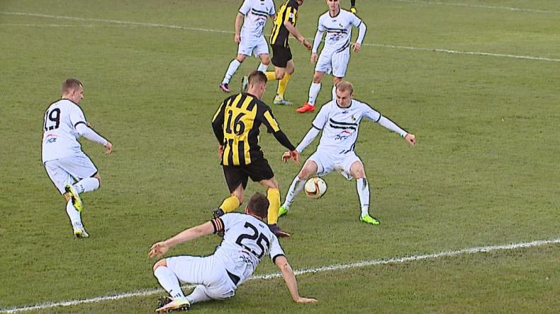 Skrót meczu Gryfa Wejherowo z GKS Bełchatów