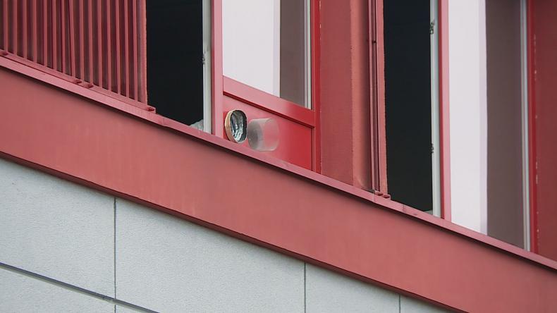 Pożar w Wejher Parku