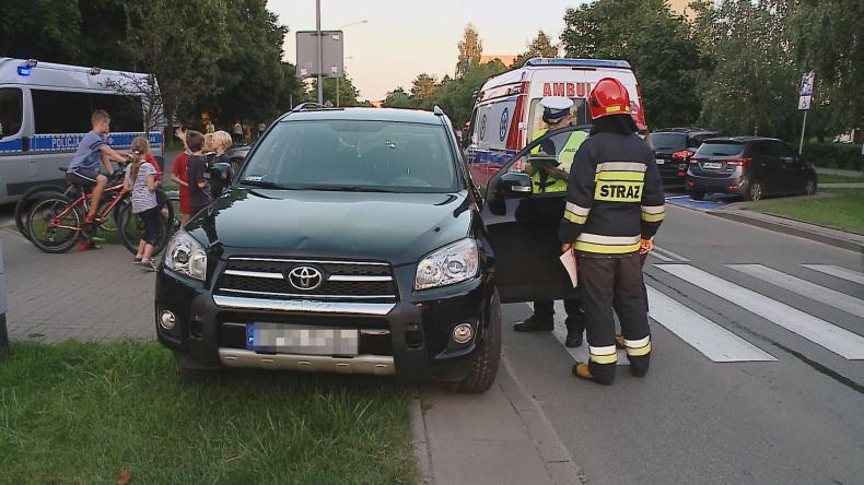 Potrącenie trzech osób na ulicy Pomorskiej w Wejherowie