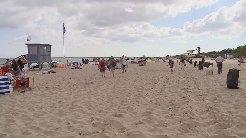 Pogoda uśpiła wybrzeże