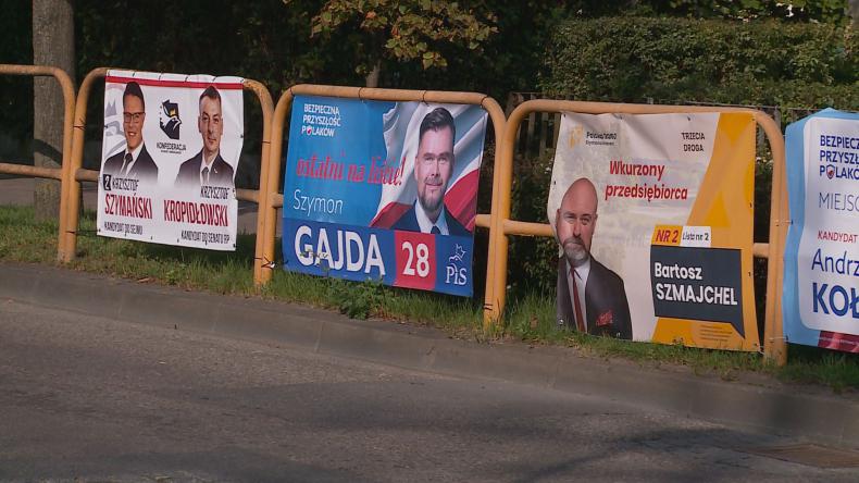 Wyborcze banery zalały ulice miasta