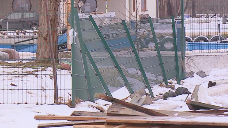 Sztorm zdewastował pucki HOM