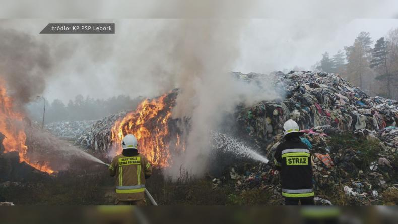 Zarzuty w sprawie pożarów i składowania odpadów