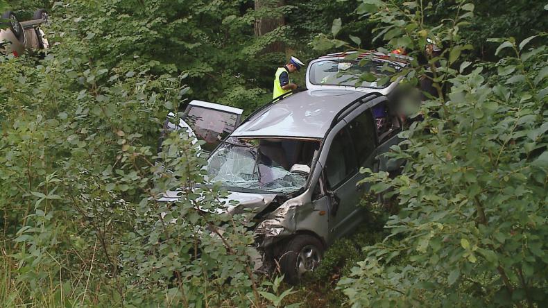 Wypadek na skrzyżowaniu w Piaśnicy