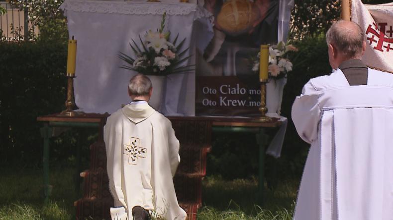 Wierni manifestowali swoją wiarę na procesjach
