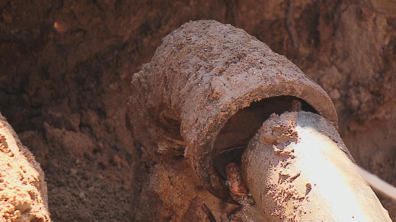 Awaria wodociągu na osiedlu Kaszubskim w Wejherowie