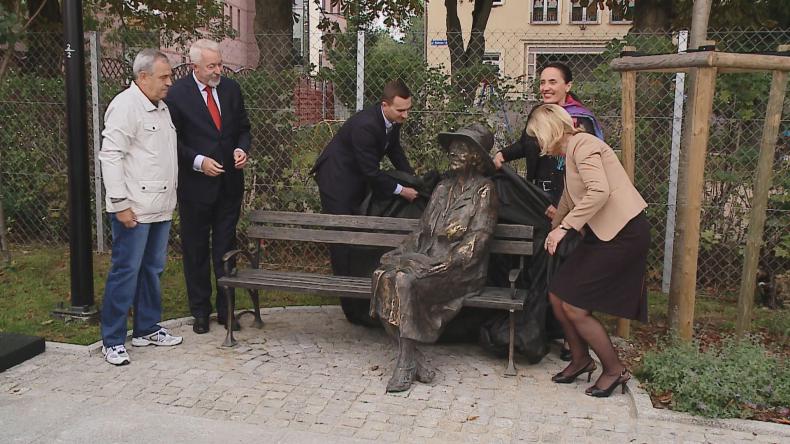 Oddanie skweru im. Reginy Osowickiej w Wejherowie