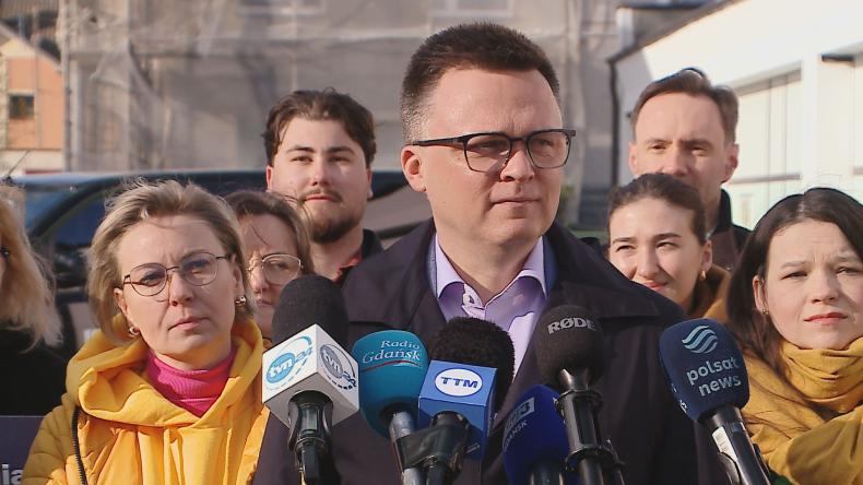 Szymon Hołownia odwiedził Rumię