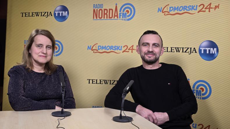 Joanna Grochowska i Leszek Ciechomski