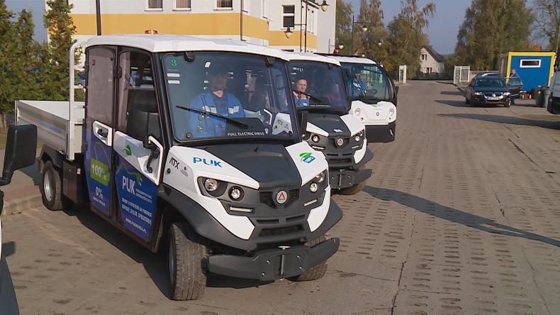Ekologiczne pojazdy porządkują Rumię