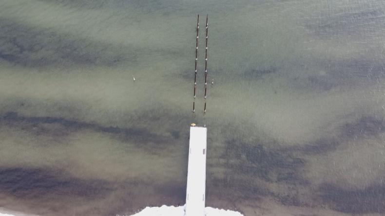 Rozbudowa pomostu w Rzucewie