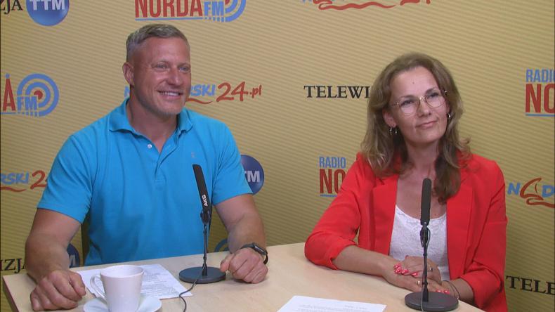 Maciej Dolewski i Honorata Zimna