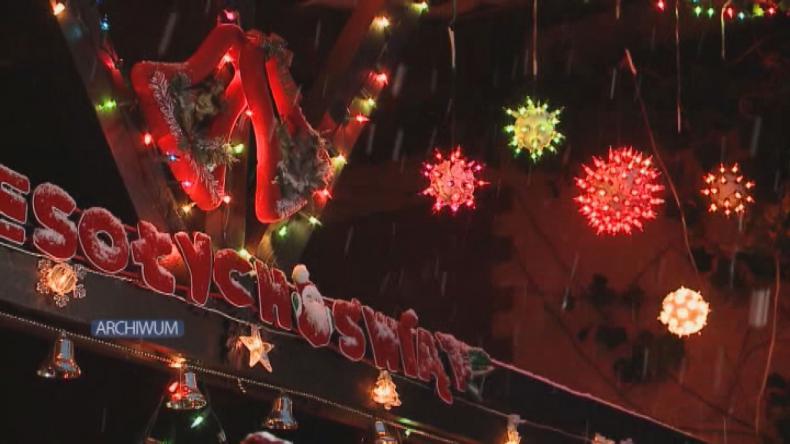 Balkony i ogrody chlubą miasta na święta