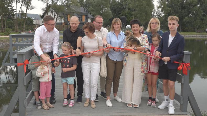 Nowa przestrzeń rekreacyjno-retencyjna w Redzie