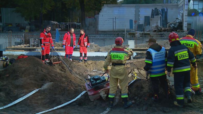 Pękła rura – śmiertelny wypadek na budowie w Wejherowie