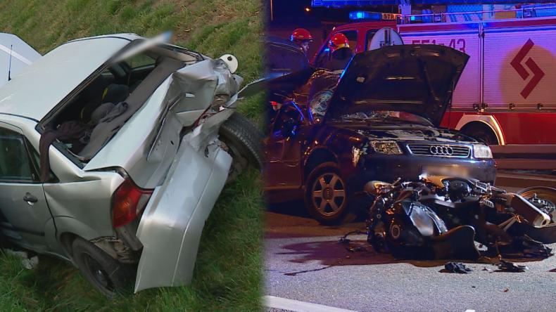 Śmiertelny wypadek z udziałem motocyklisty