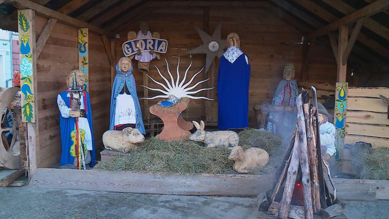 W Wejherowie pojawiła się bożonarodzeniowa szopka