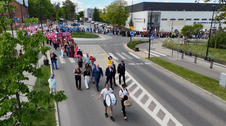 Parada „Samochodówki” przeszła ulicami Wejherowa