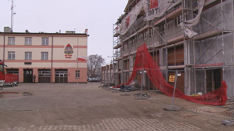 Rozbudowa puckiej straży na półmetku