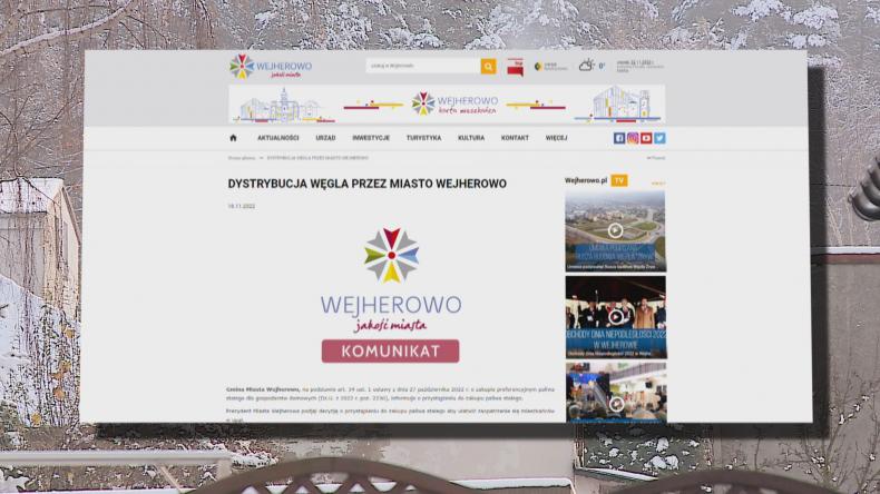 Wnioski o tańszy węgiel dla mieszkańców Wejherowa