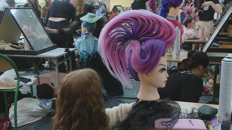 Młodzi fryzjerzy rywalizowali w Lęborku