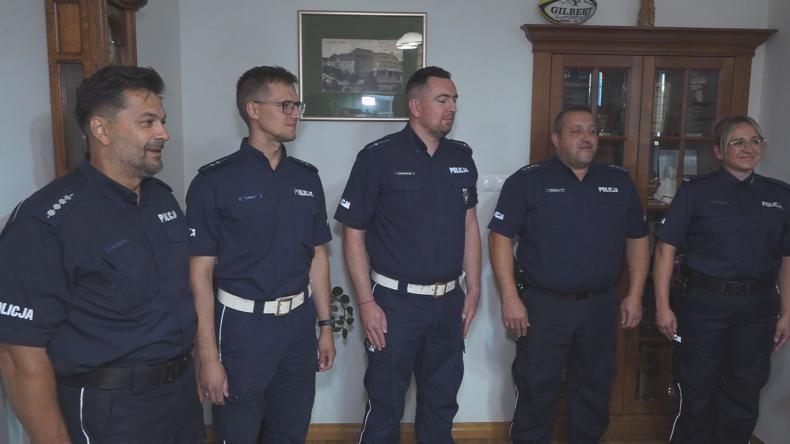 Nagrody dla funkcjonariuszy KPP w Wejherowie