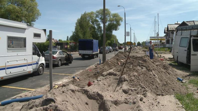 Droga w Jastarni znowu zamknięta, wrócą korki?