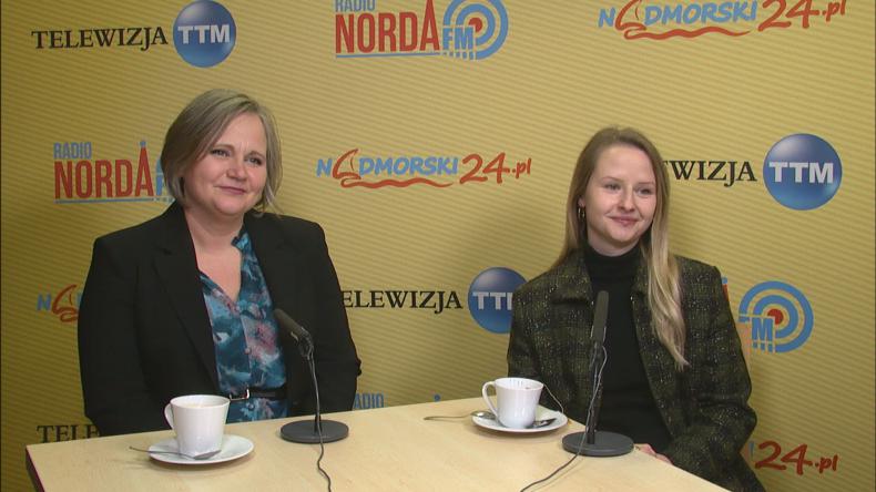 Karolina Szczepańska i Weronika Brakoniecka