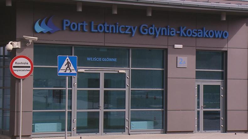 Słońce nad lotniskiem w Kosakowie