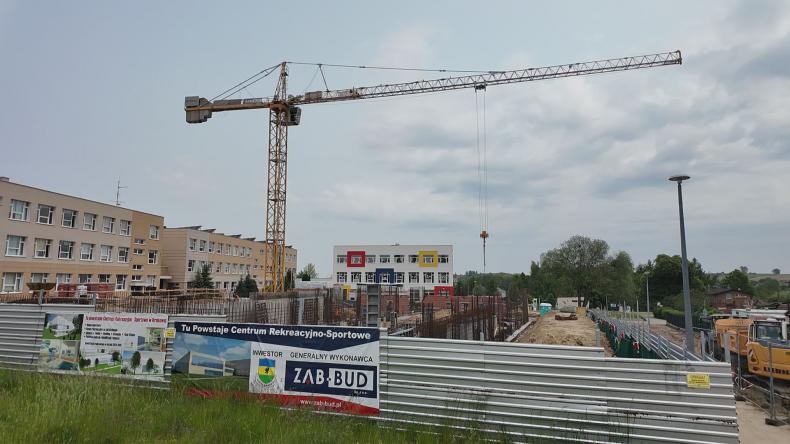 Budowa basenu w Krokowej nabiera tempa