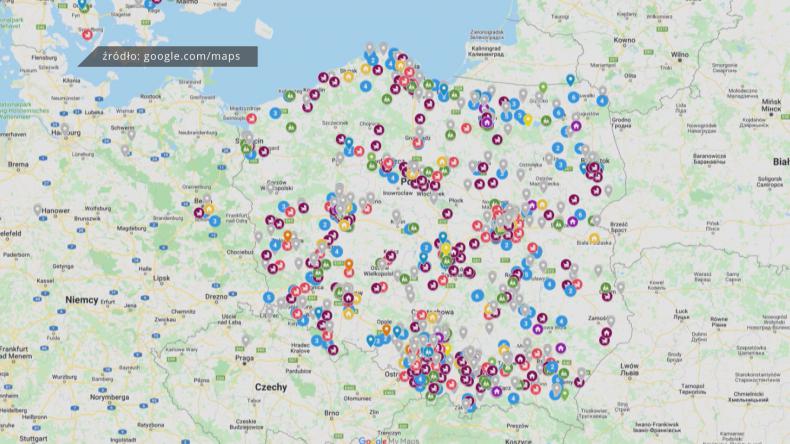 Mapa mieszkań - oferują dach nad głową Ukraińcom