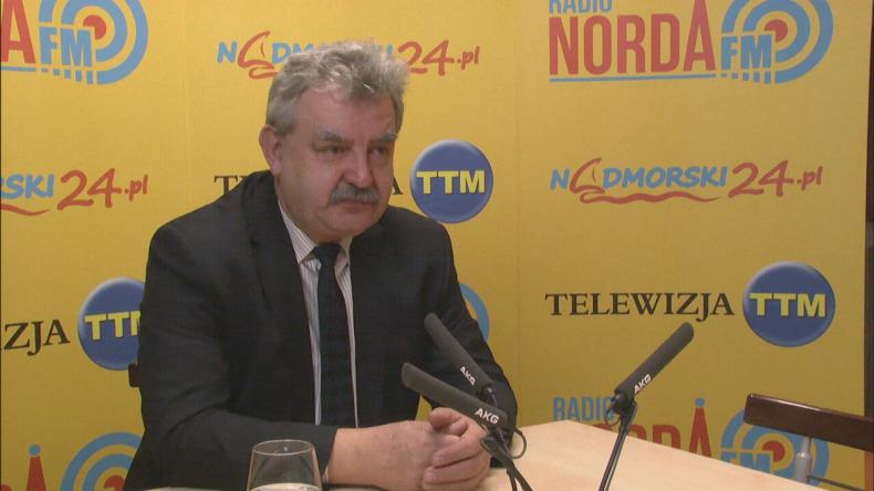 Senator Kazimierz Kleina - przewodniczący Kaszubskiego Zespołu Parlamentarnego