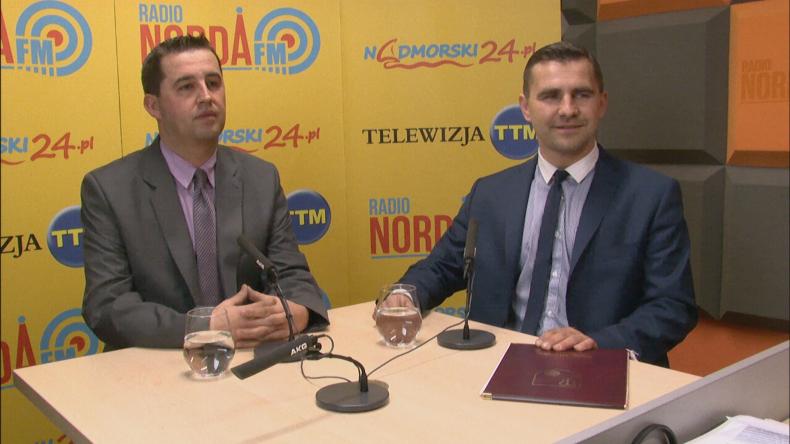 Michał Pasieczny, elekt Rumi oraz nowy Przewodniczący Rady Miejskiej - Ariel Sinicki