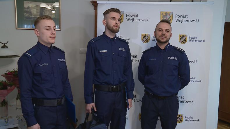 Nie wahali się, by ratować ludzkie życie