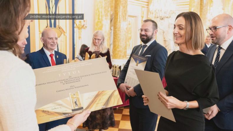 EkoFabryka z tytułem „Modernizacji Roku 2021 i Budowy XXI wieku”