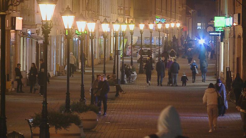 Wyłączone latarnie na ulicach Wejherowa